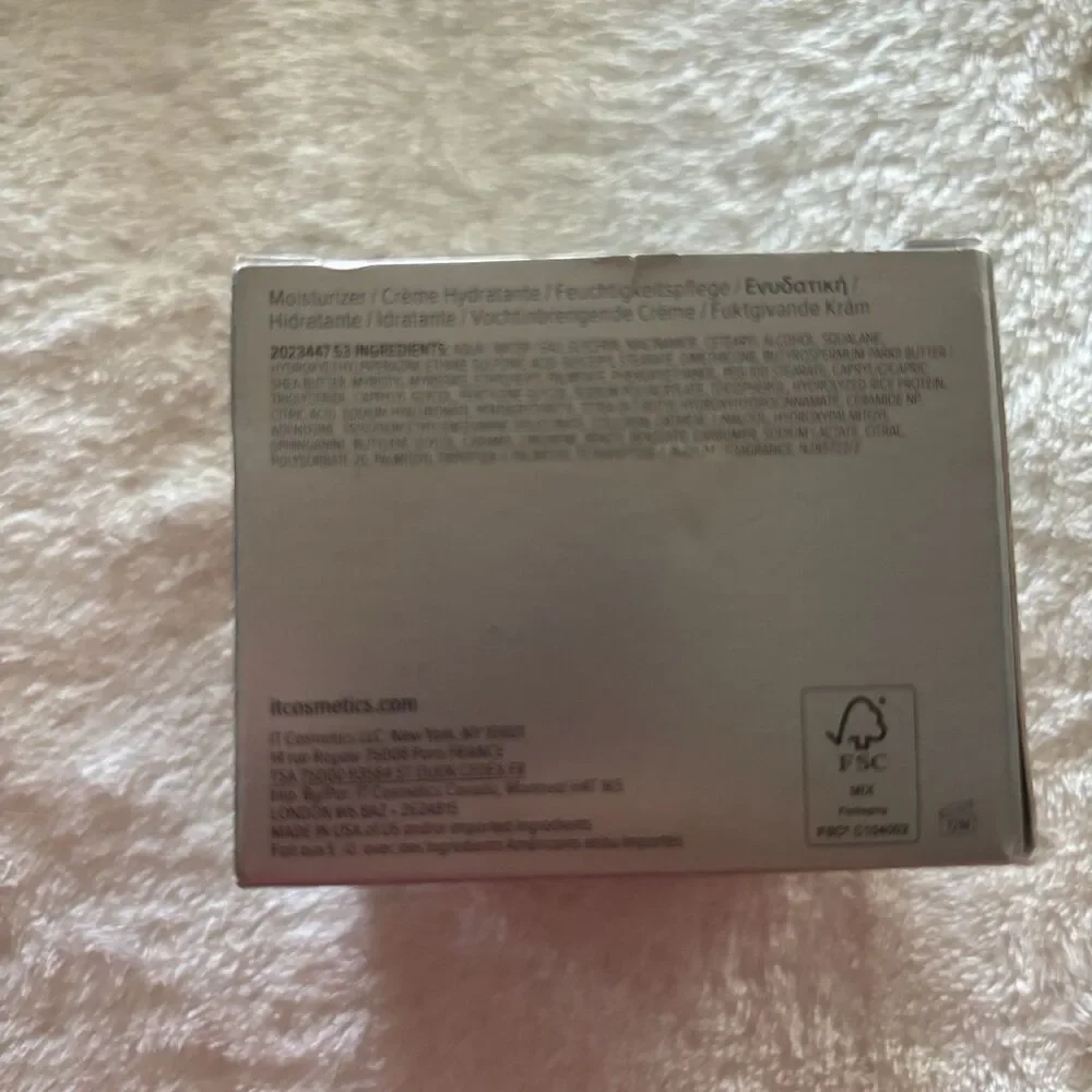 IT Cosmetics Confidence in a Cream Moisturizer SUPERCHARGED+ 2 oz / 60 ml NIB